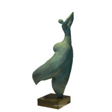 Abstract Brass Statue Figure Jump Decor Bronze Sculpture Tpy-868